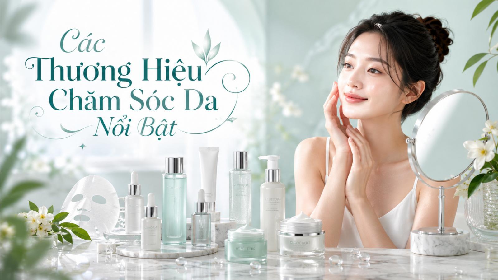 Các thương hiệu chăm sóc da nổi bật