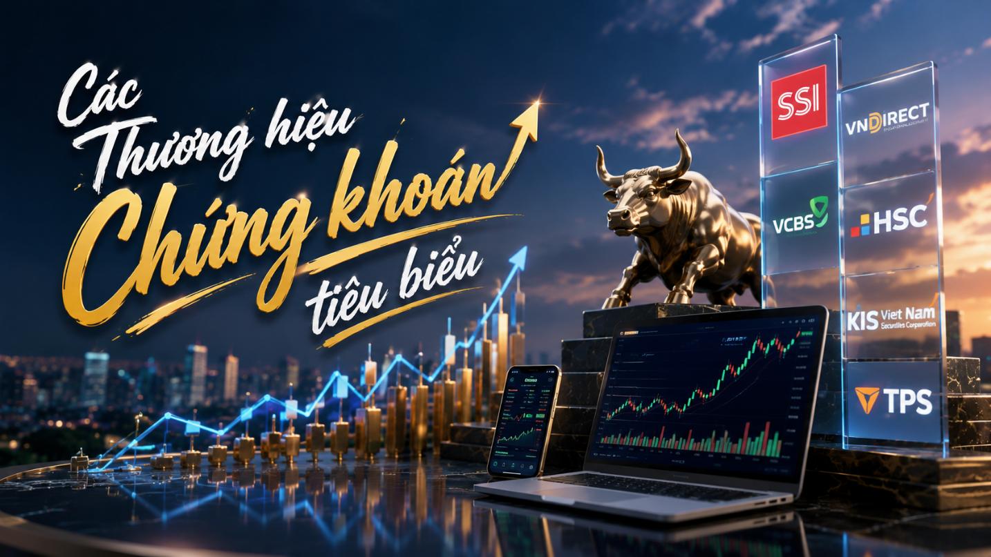 Các thương hiệu chứng khoán tiêu biểu