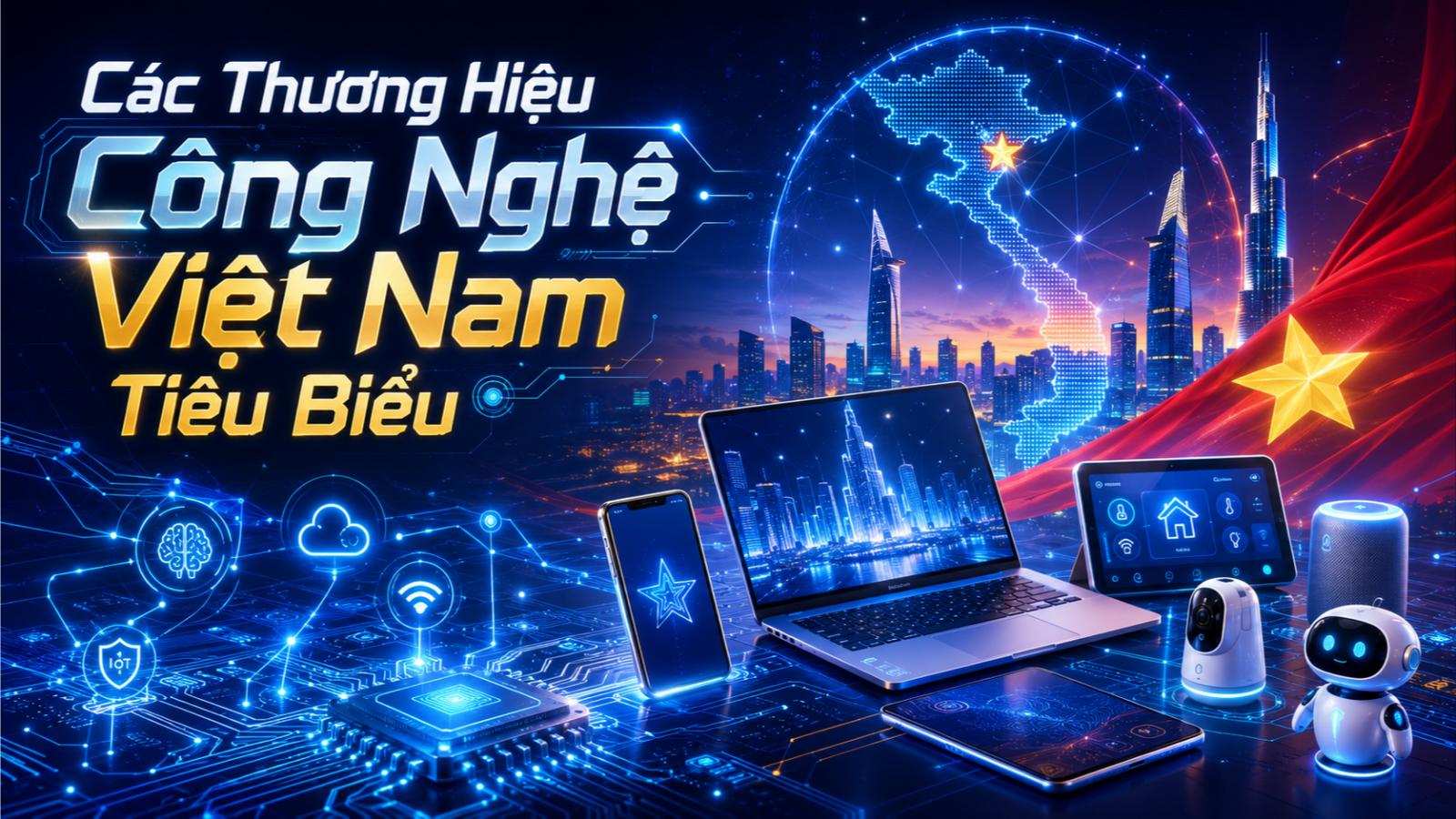 Các thương hiệu công nghệ Việt Nam tiêu biểu