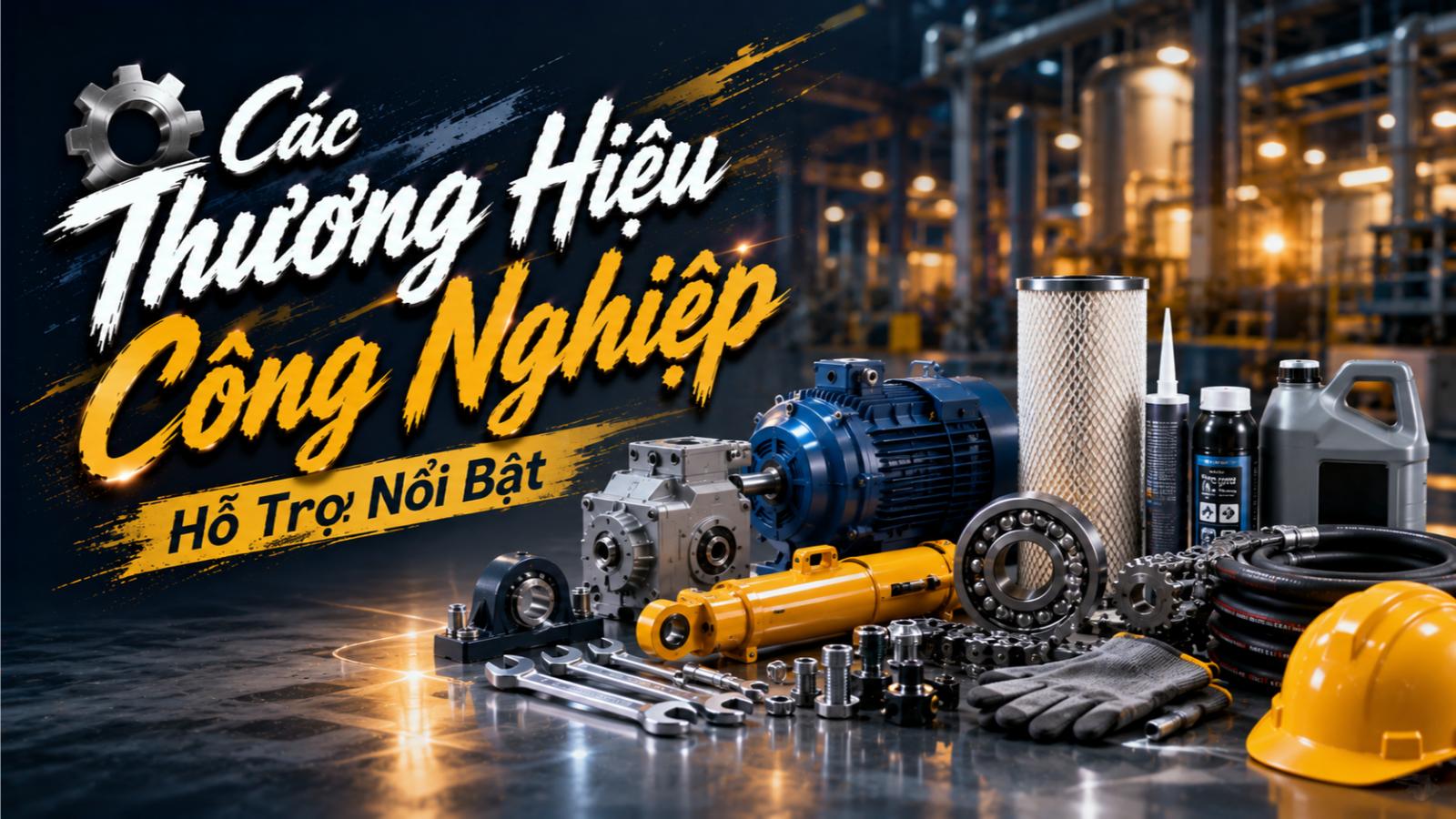 Các thương hiệu công nghiệp hỗ trợ nổi bật