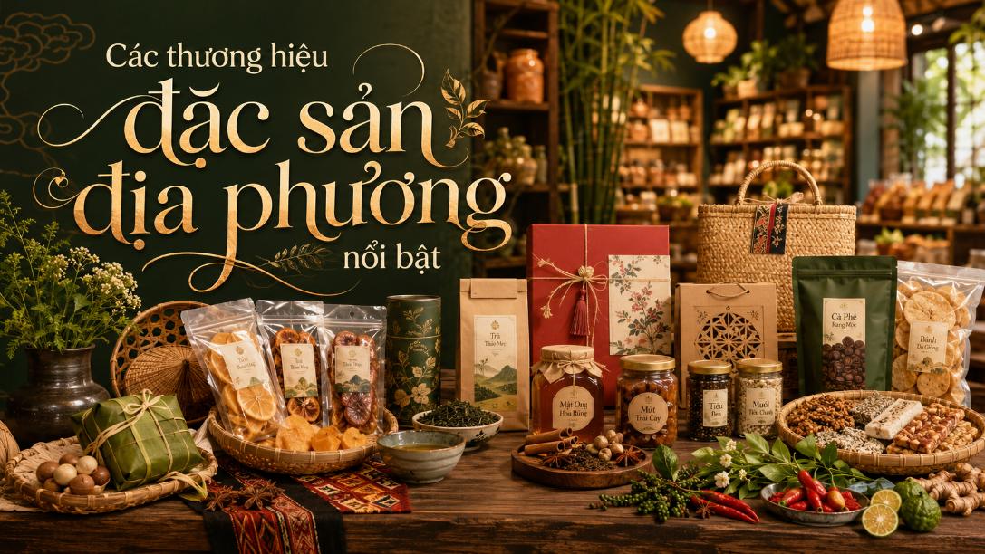 Các thương hiệu đặc sản địa phương nổi bật