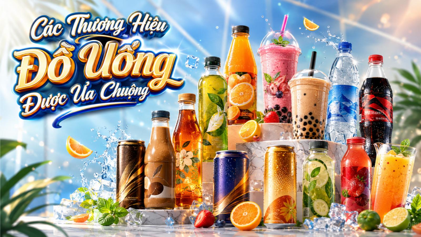 Các thương hiệu đồ uống được ưa chuộng