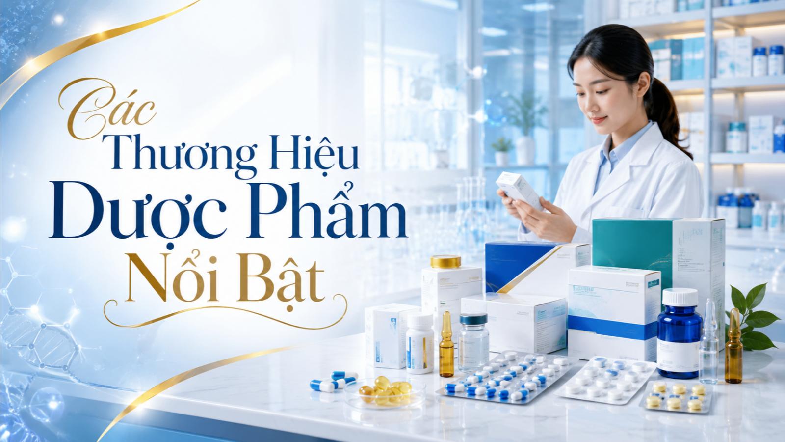 Các thương hiệu dược phẩm nổi bật