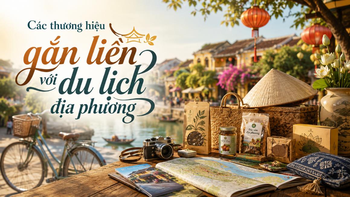 Các thương hiệu gắn liền với du lịch địa phương