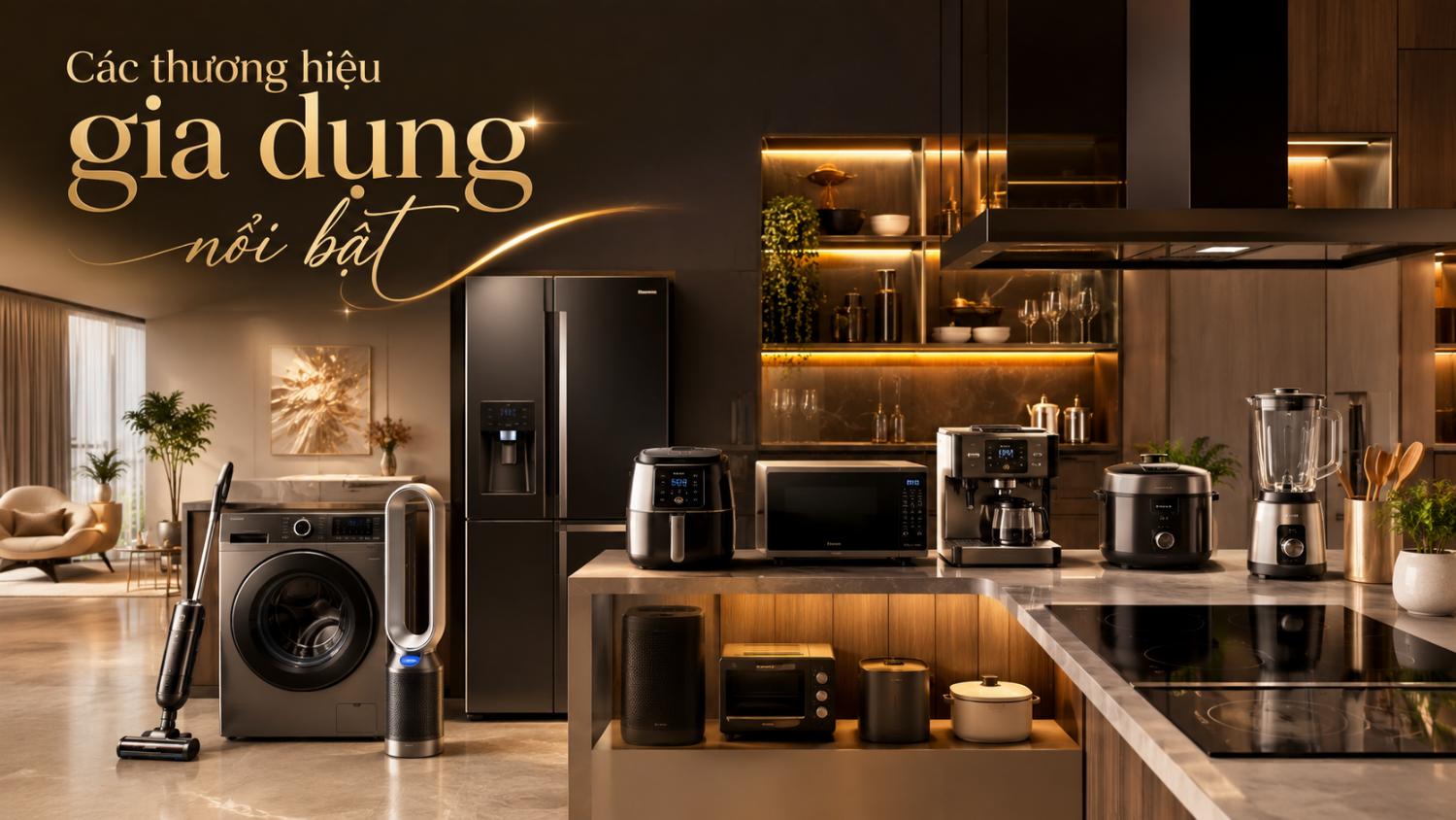 Các thương hiệu gia dụng nổi bật