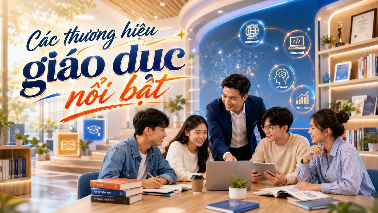 Các thương hiệu giáo dục nổi bật