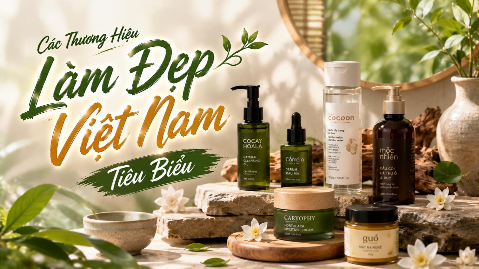 Các thương hiệu làm đẹp Việt Nam tiêu biểu
