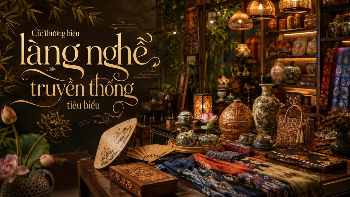 Các thương hiệu làng nghề truyền thống tiêu biểu