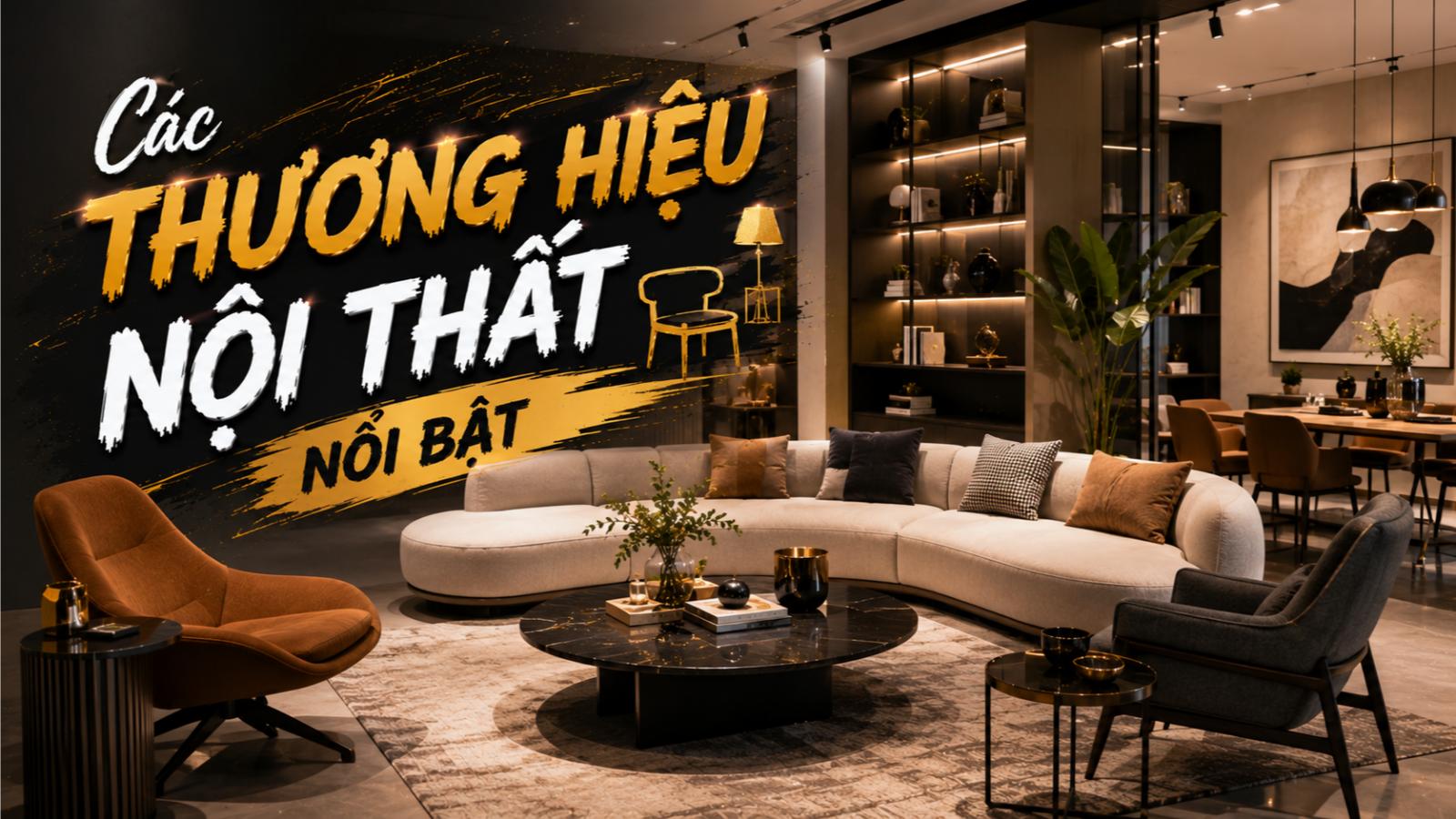 Các thương hiệu nội thất nổi bật