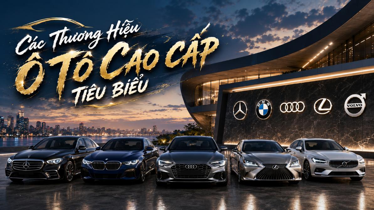 Các Thương Hiệu Ô Tô Cao Cấp Tiêu Biểu