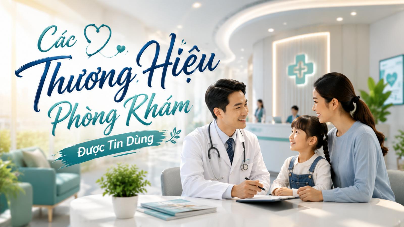 Các thương hiệu phòng khám được tin dùng