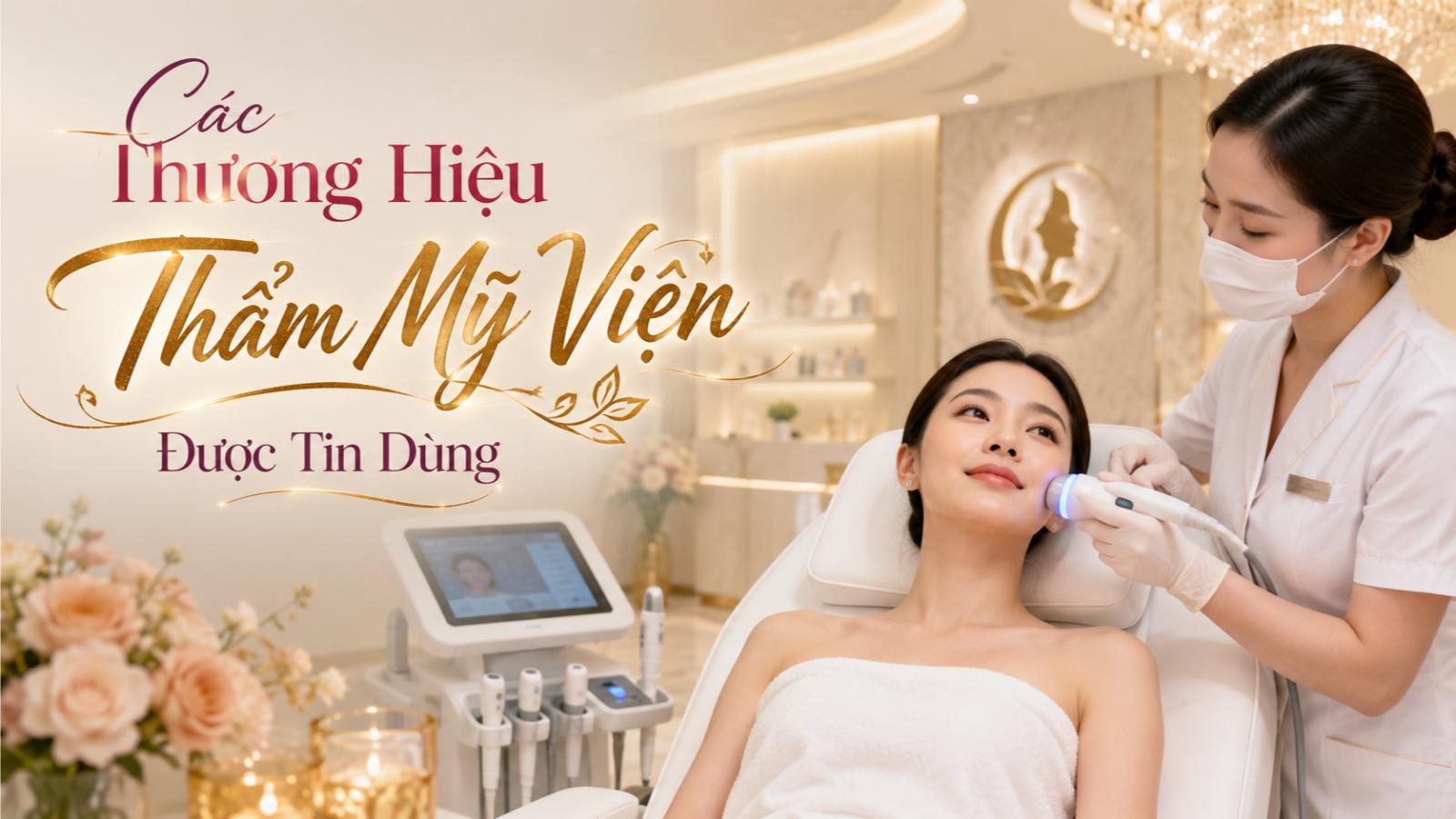 Các thương hiệu thẩm mỹ viện được tin dùng
