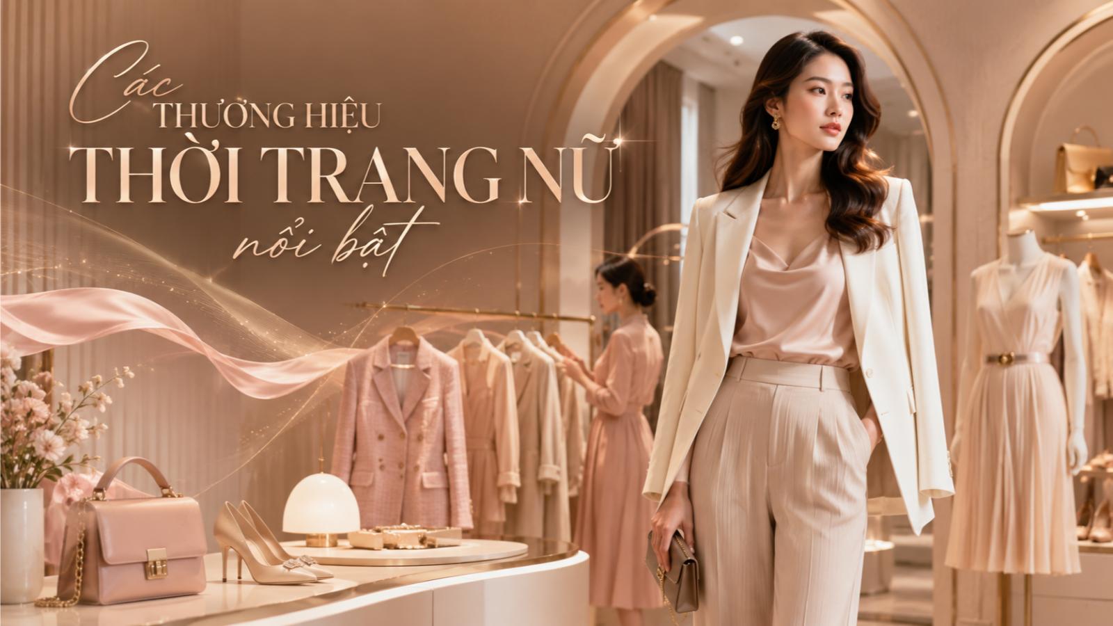 Các thương hiệu thời trang nữ nổi bật