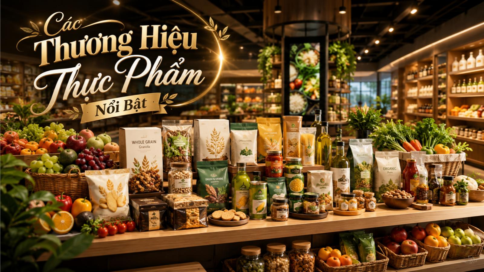 Các thương hiệu thực phẩm nổi bật