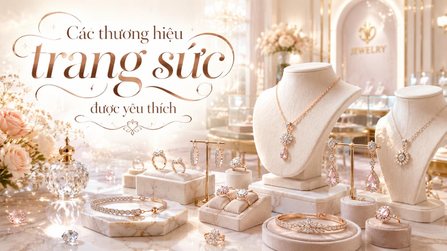 Các thương hiệu trang sức được yêu thích
