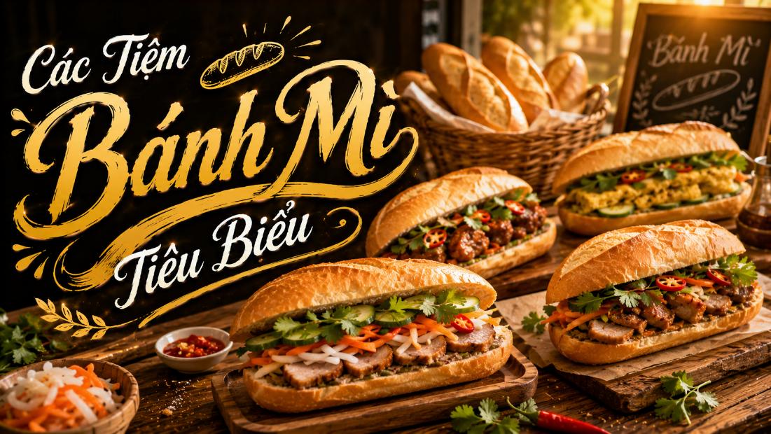 Các Tiệm Bánh Mì Tiêu Biểu