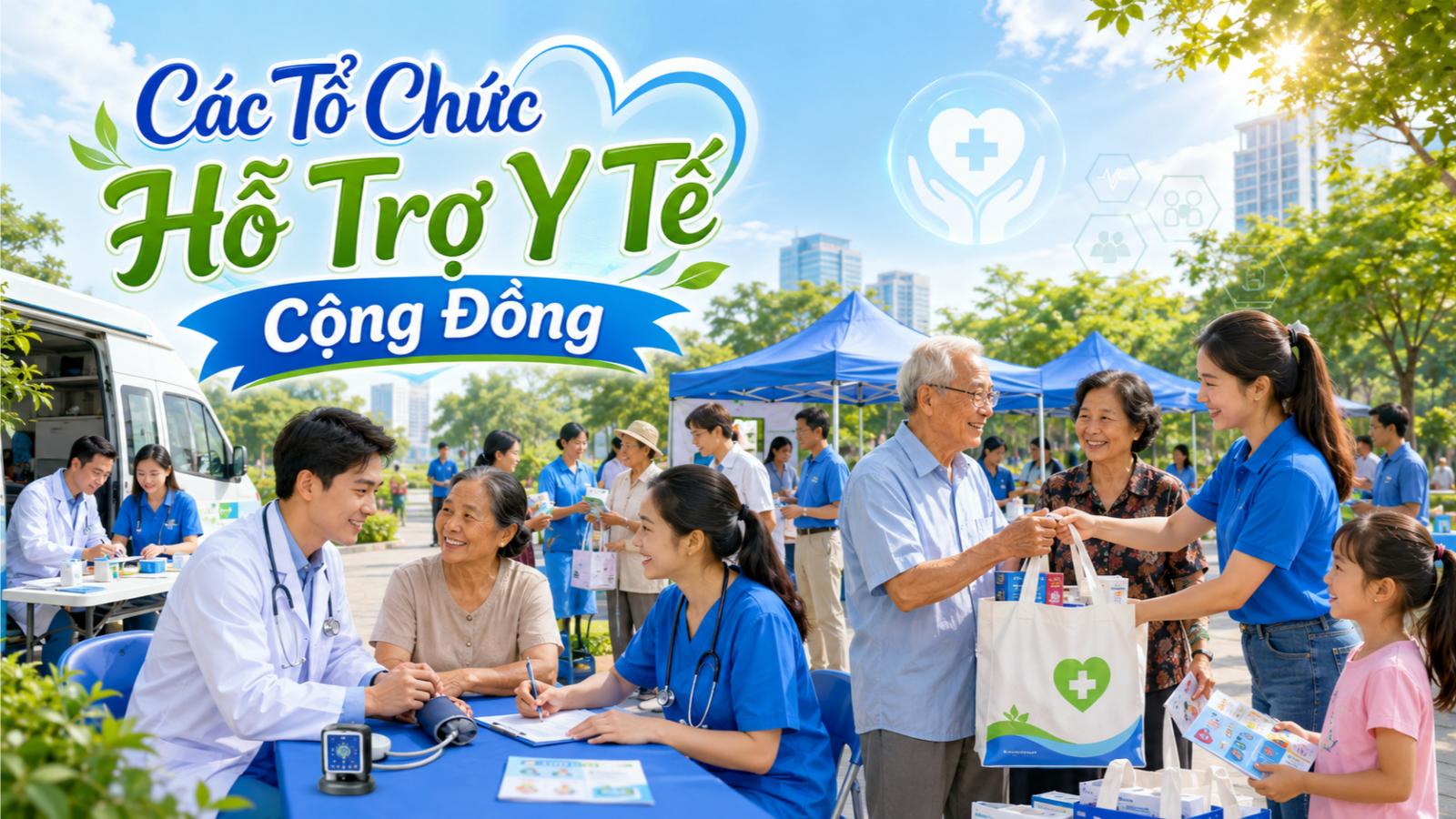 Các tổ chức hỗ trợ y tế cộng đồng tiêu biểu