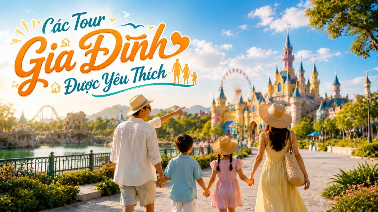 Các tour gia đình được yêu thích