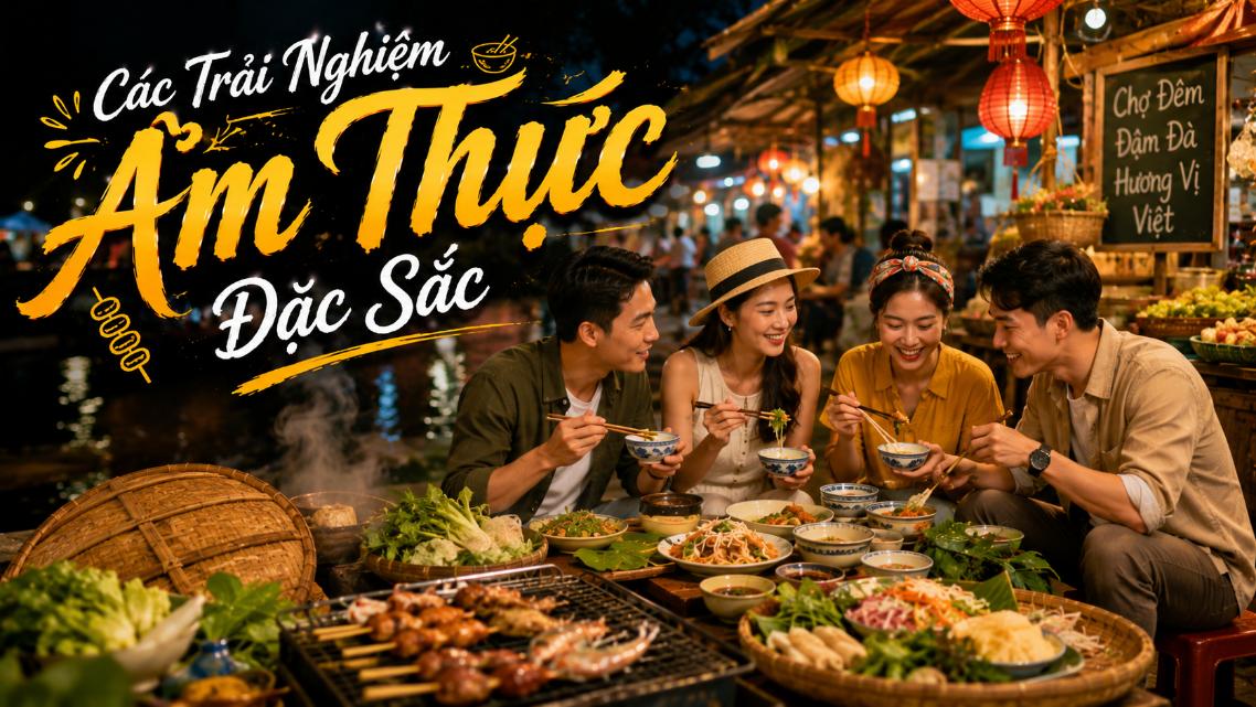 Các trải nghiệm ẩm thực đặc sắc
