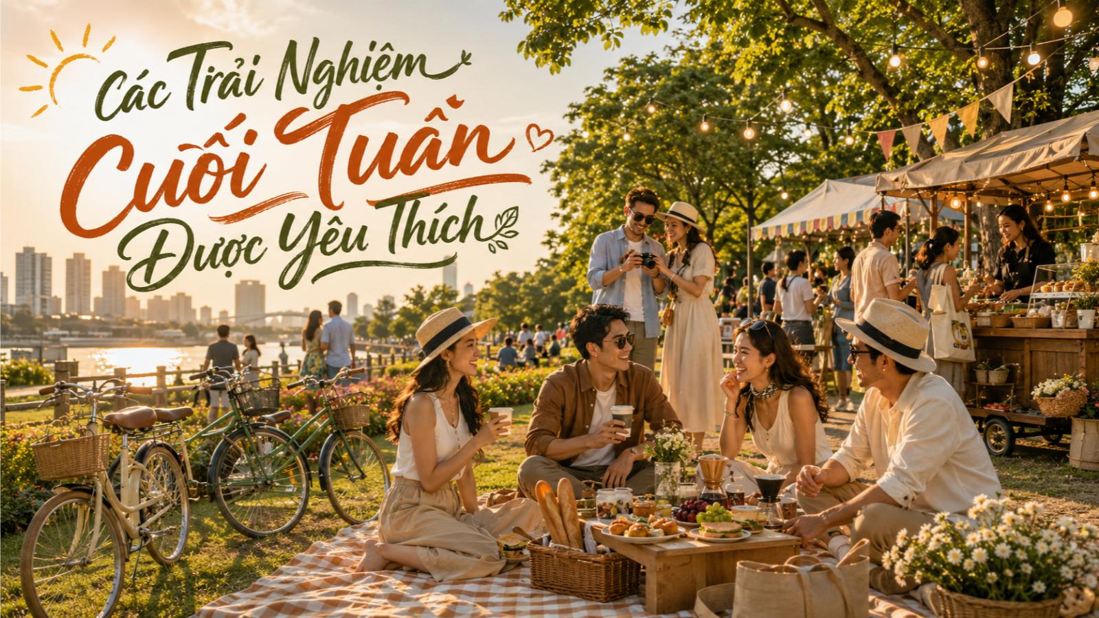 Các trải nghiệm cuối tuần được yêu thích