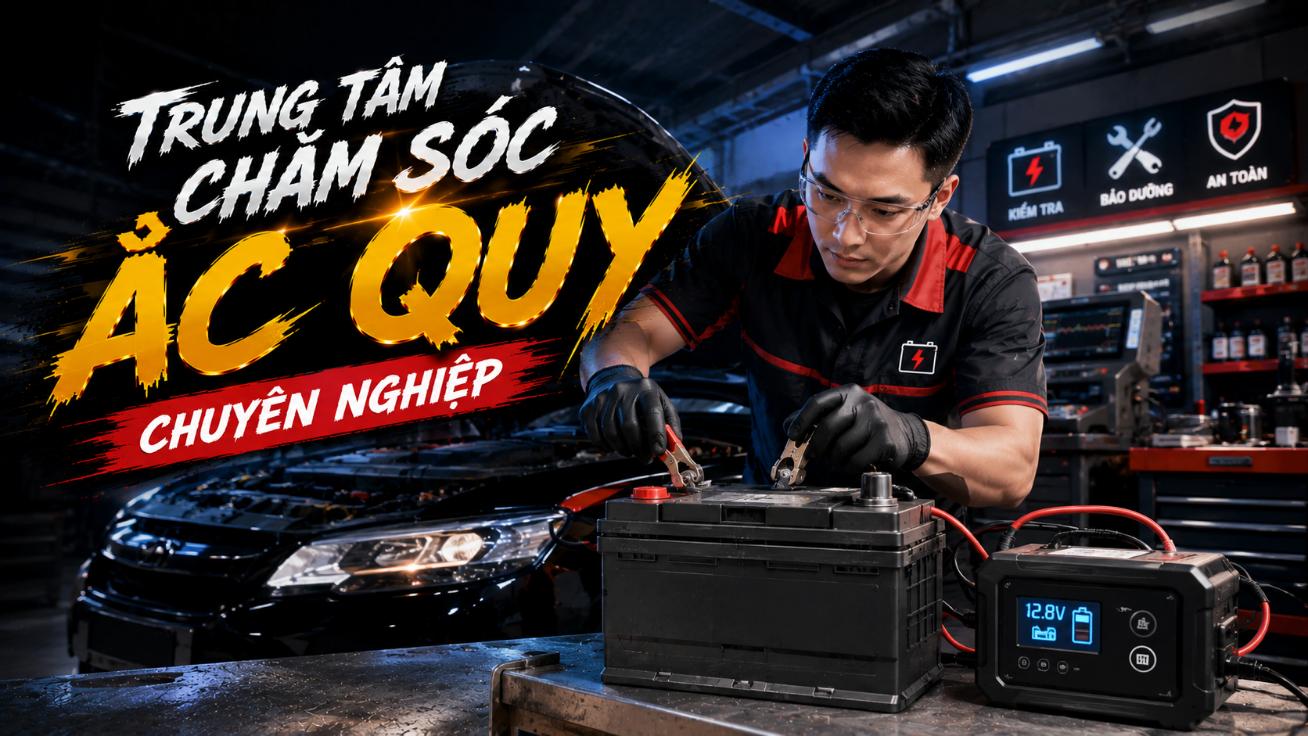 Các trung tâm chăm sóc ắc quy chuyên nghiệp