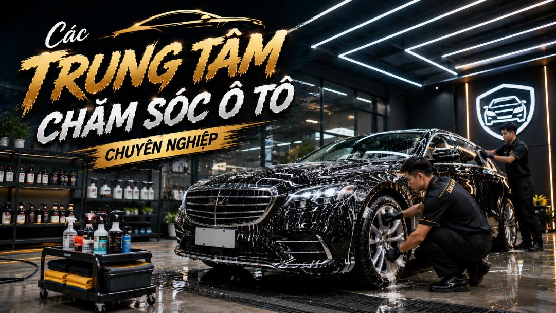 Các trung tâm chăm sóc ô tô chuyên nghiệp
