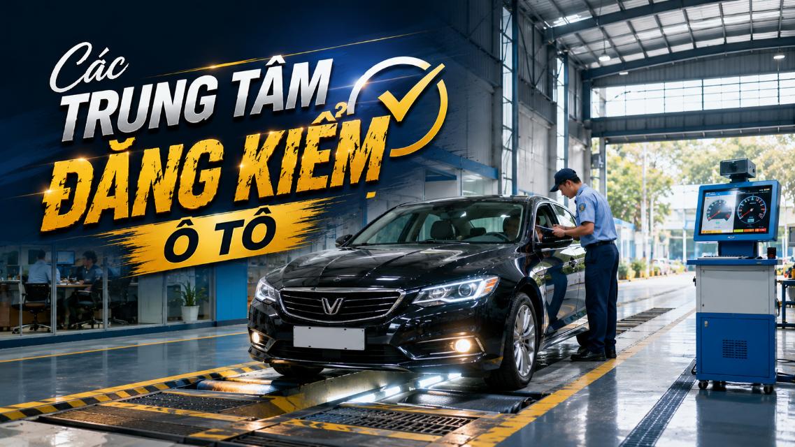 Các trung tâm đăng kiểm ô tô