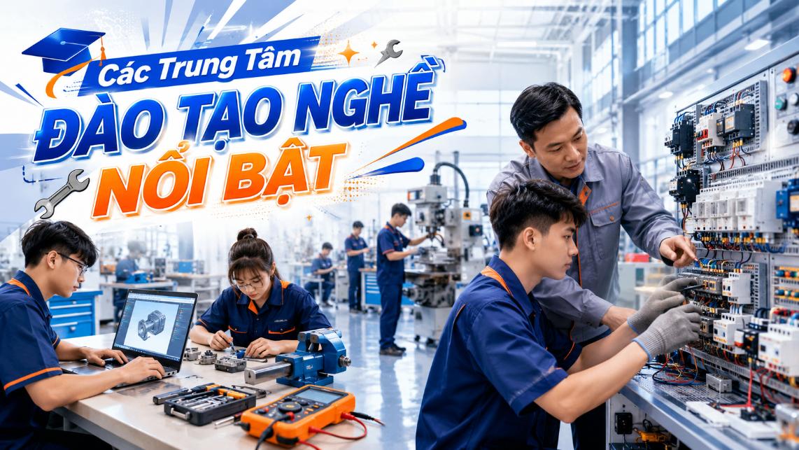 Các trung tâm đào tạo nghề nổi bật