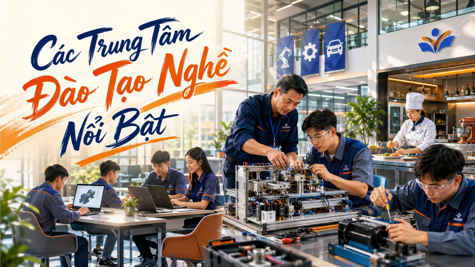 Các trung tâm đào tạo nghề nổi bật