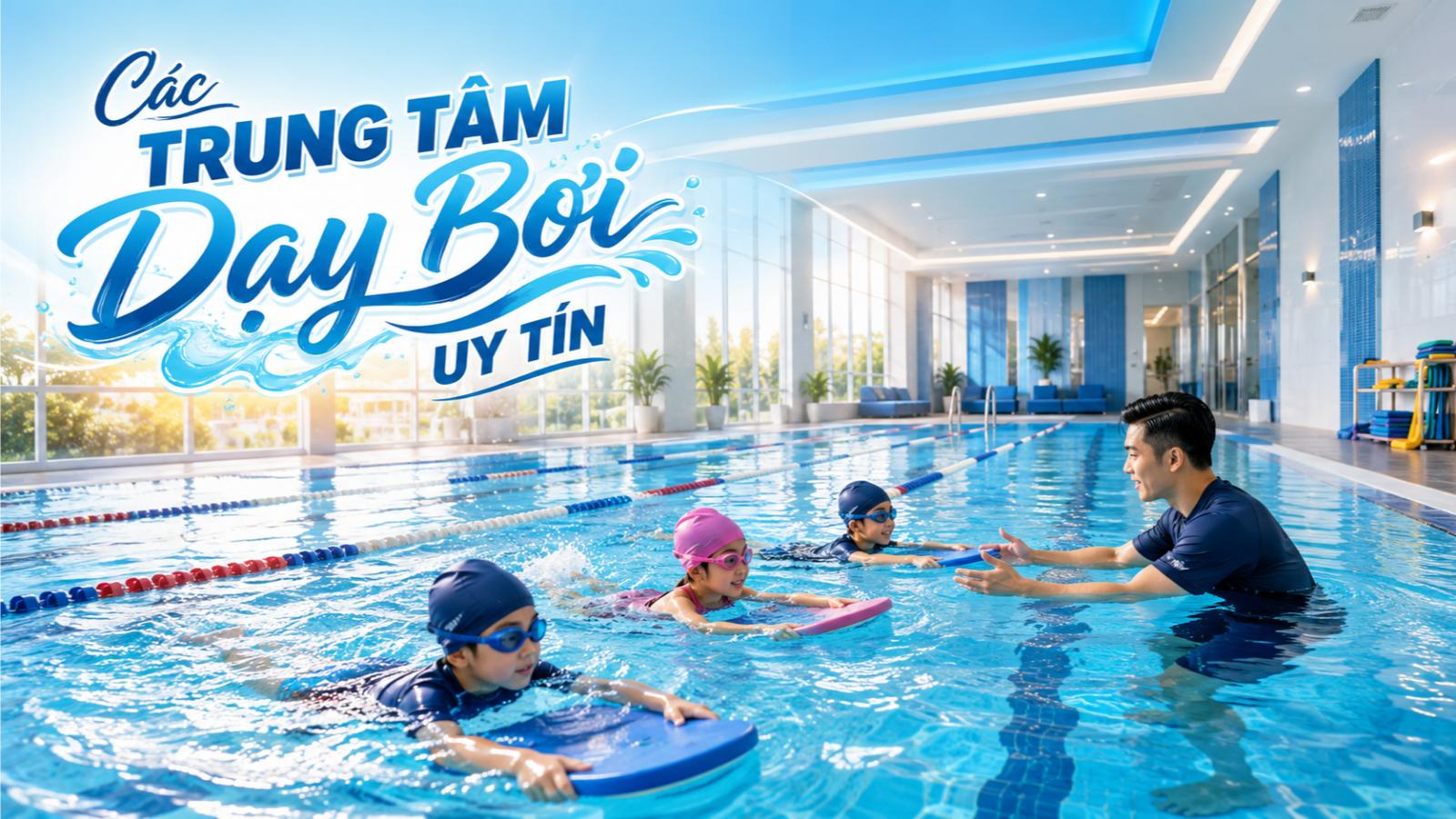 Các trung tâm dạy bơi uy tín