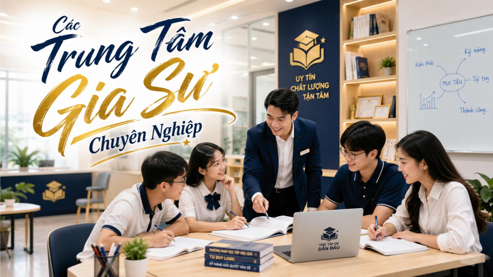 Các trung tâm gia sư chuyên nghiệp