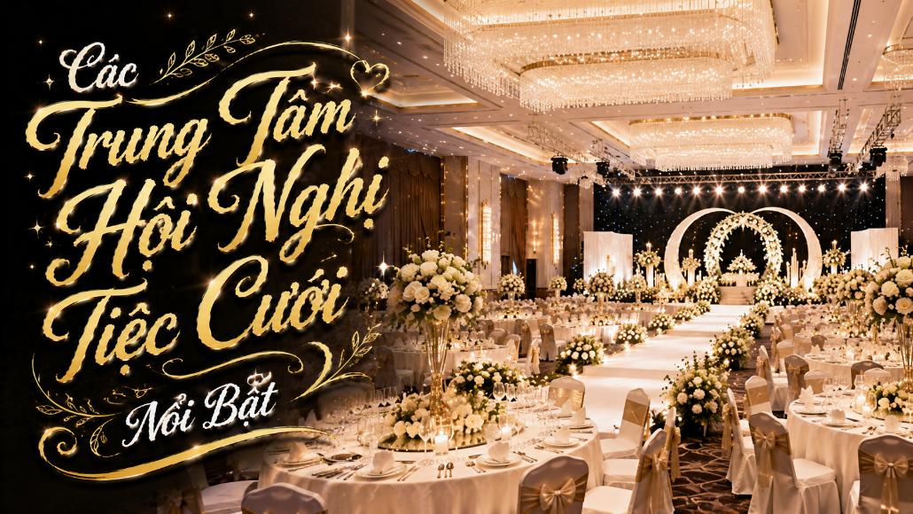 Các Trung Tâm Hội Nghị Tiệc Cưới Nổi Bật