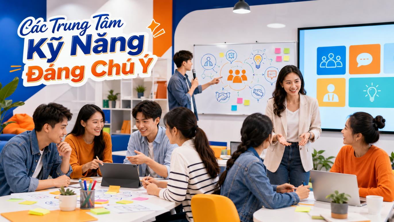 Các trung tâm kỹ năng đáng chú ý