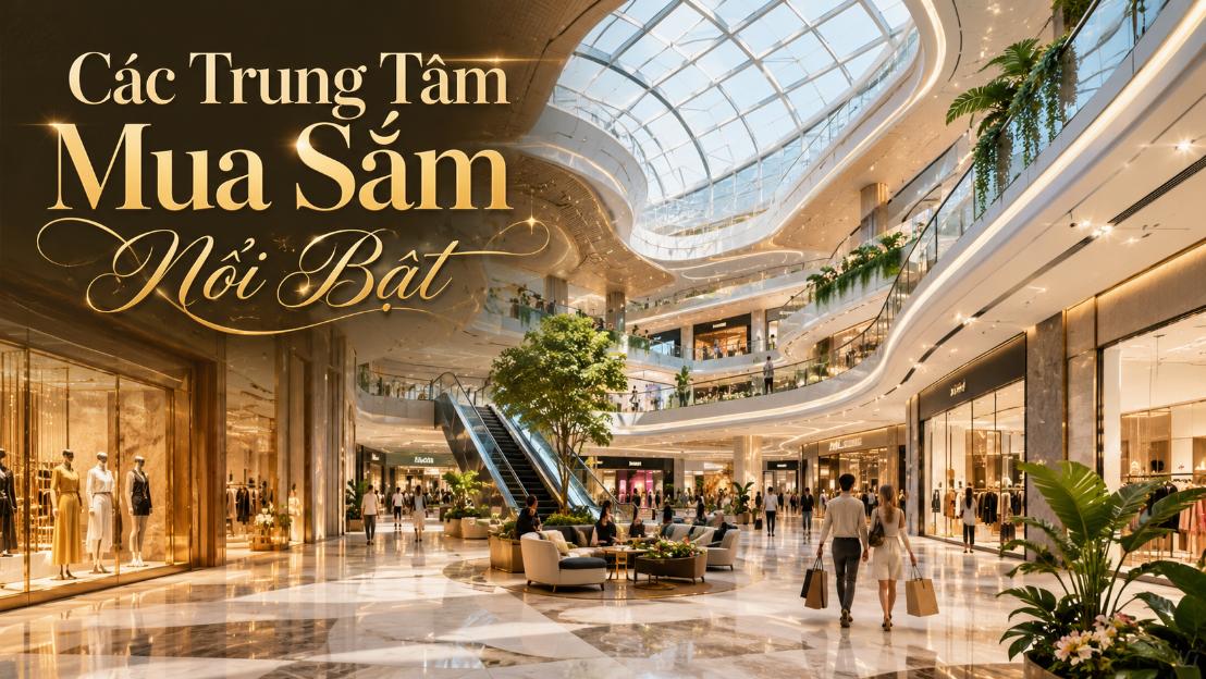 Các trung tâm mua sắm nổi bật