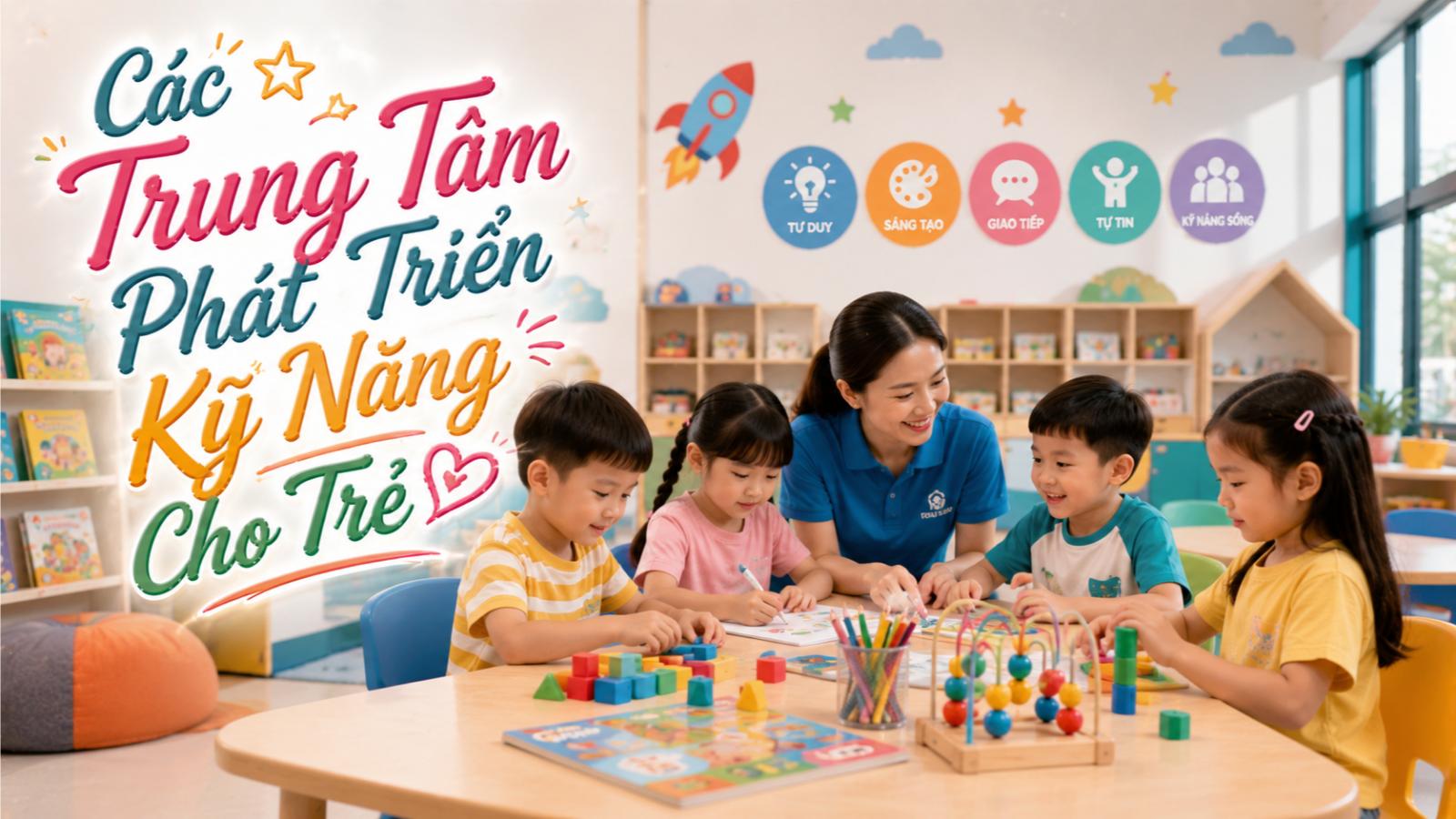 Các Trung Tâm Phát Triển Kỹ Năng Cho Trẻ