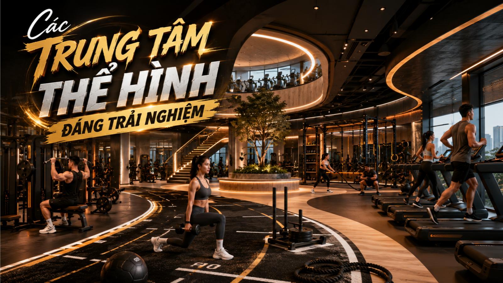 Các trung tâm thể hình đáng trải nghiệm