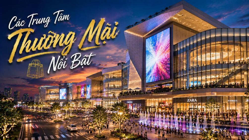 Các trung tâm thương mại nổi bật