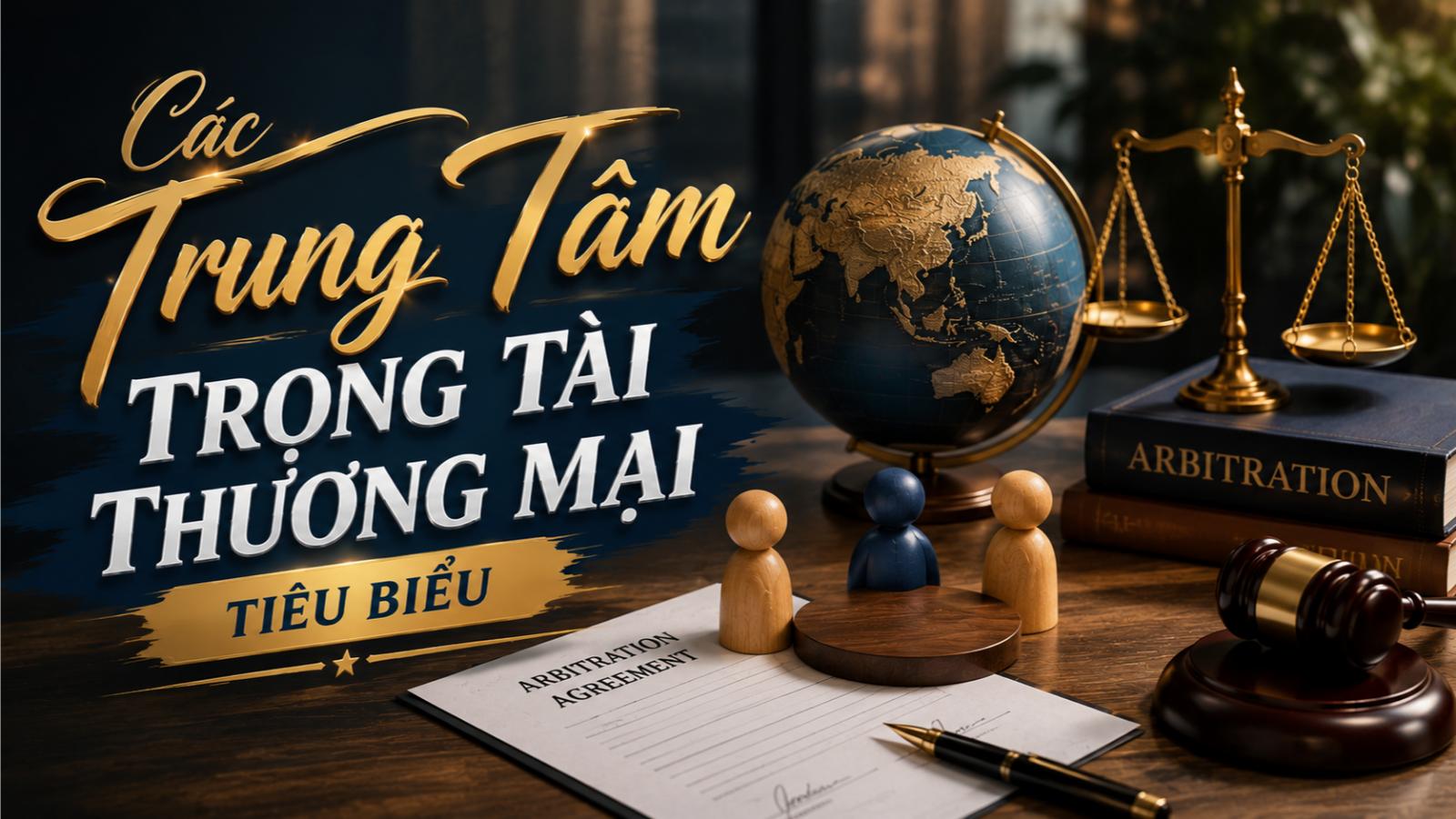 Các trung tâm trọng tài thương mại tiêu biểu