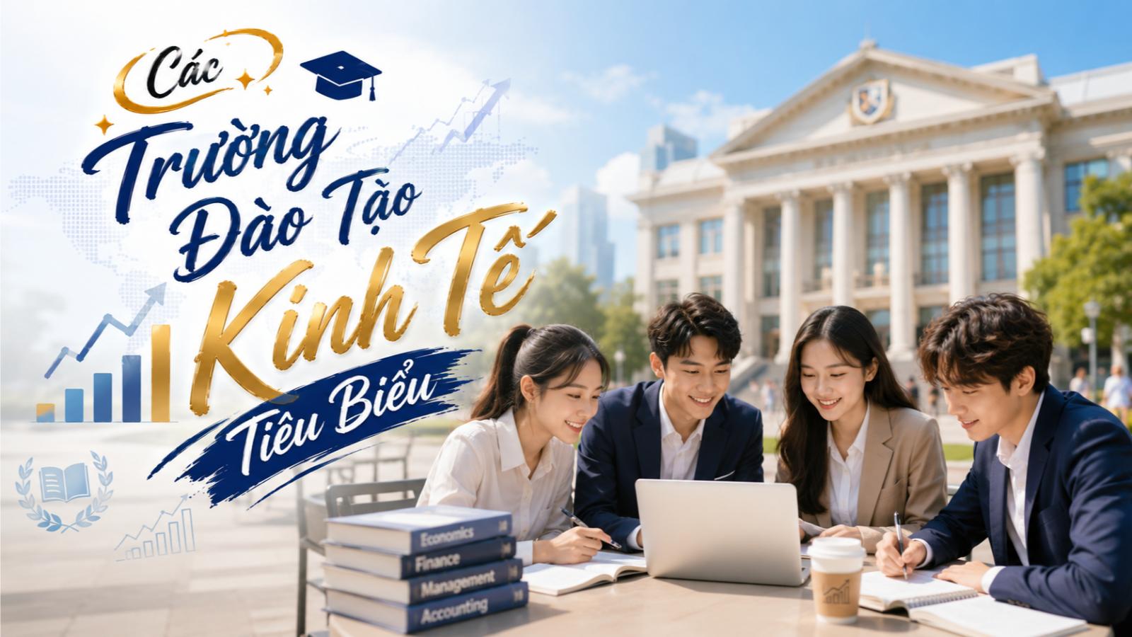 Các trường đào tạo kinh tế tiêu biểu