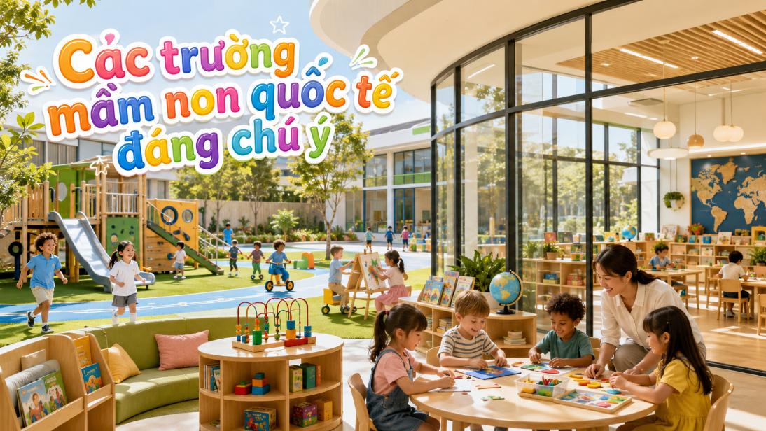 Các trường mầm non quốc tế đáng chú ý