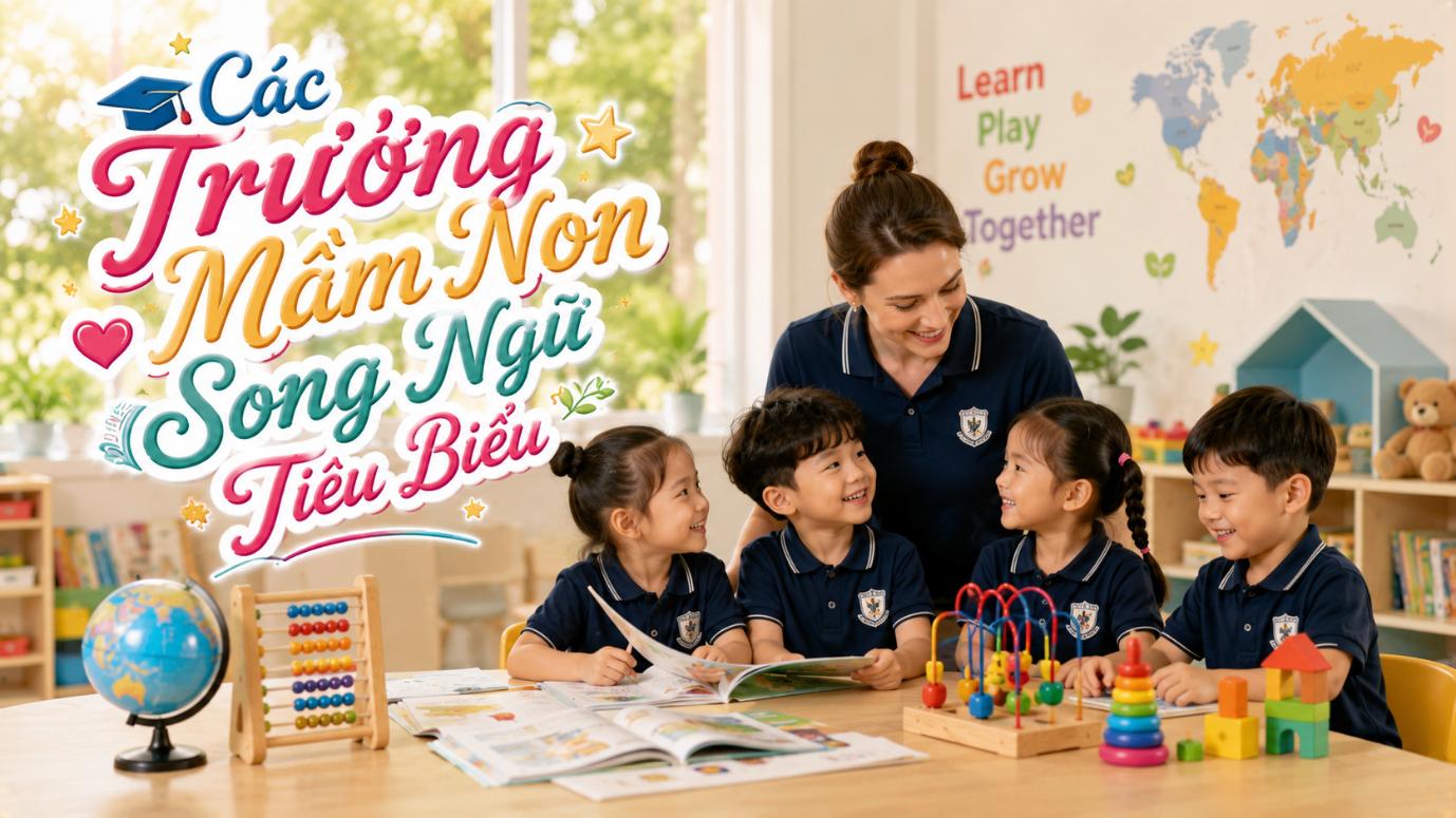 Các trường mầm non song ngữ tiêu biểu