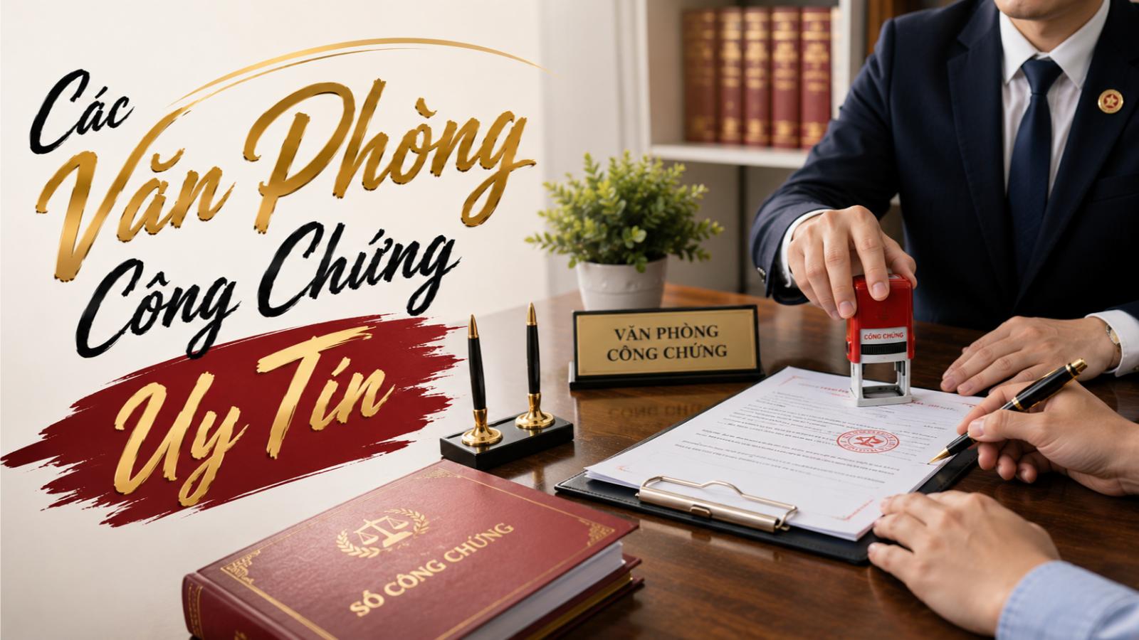 Các văn phòng công chứng uy tín