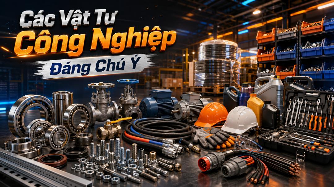 Các vật tư công nghiệp đáng chú ý