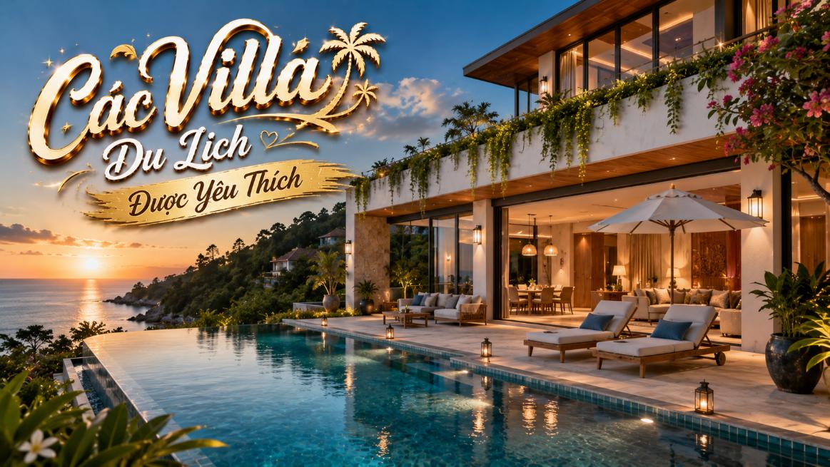 Các villa du lịch được yêu thích