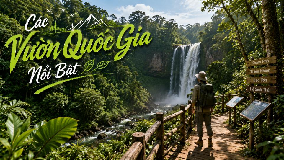 Các vườn quốc gia nổi bật