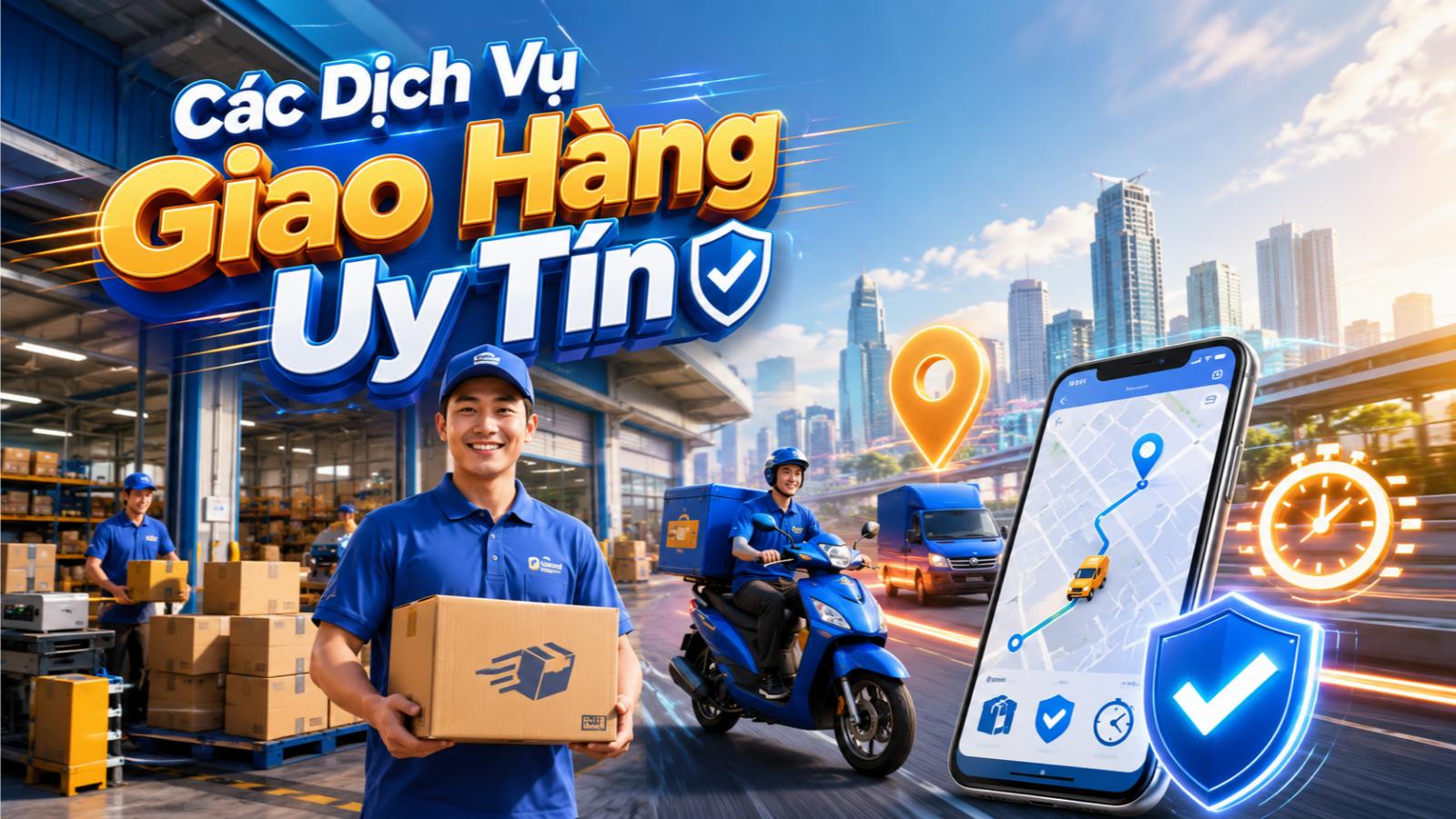 Top Các Dịch Vụ Giao Hàng Uy Tín